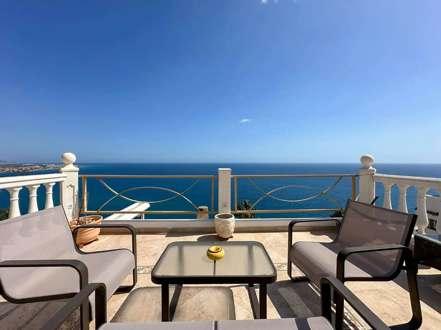 Terrace of Houses for sale in Salobreña  with Terrace, Swimming Pool and Internet