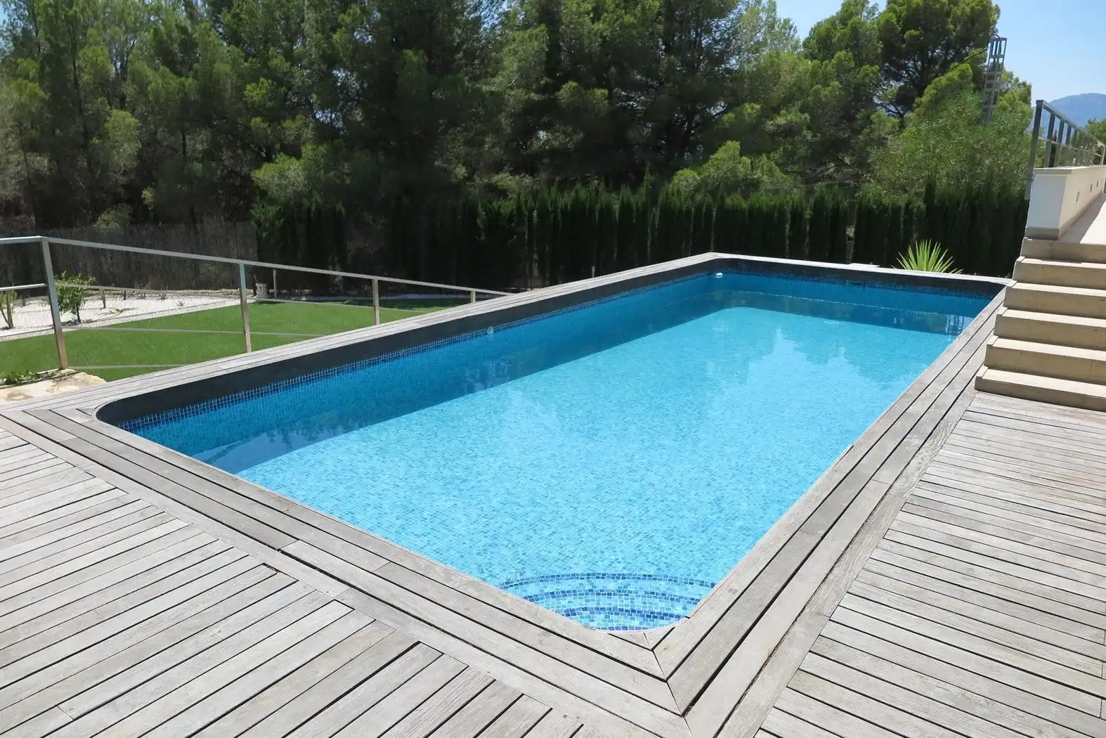 Piscina de Casa o chalet en venta en Altea con Aire acondicionado, Calefacción y Jardín privado