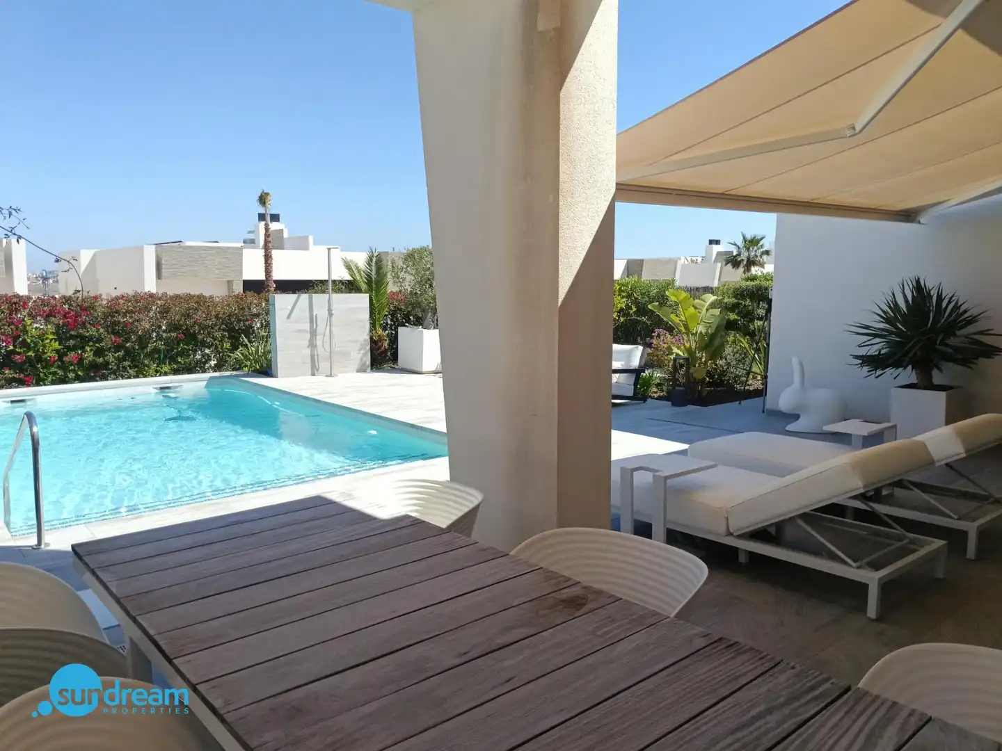 Terraza de Casa o chalet en venta en Algorfa con Aire acondicionado, Calefacción y Jardín privado