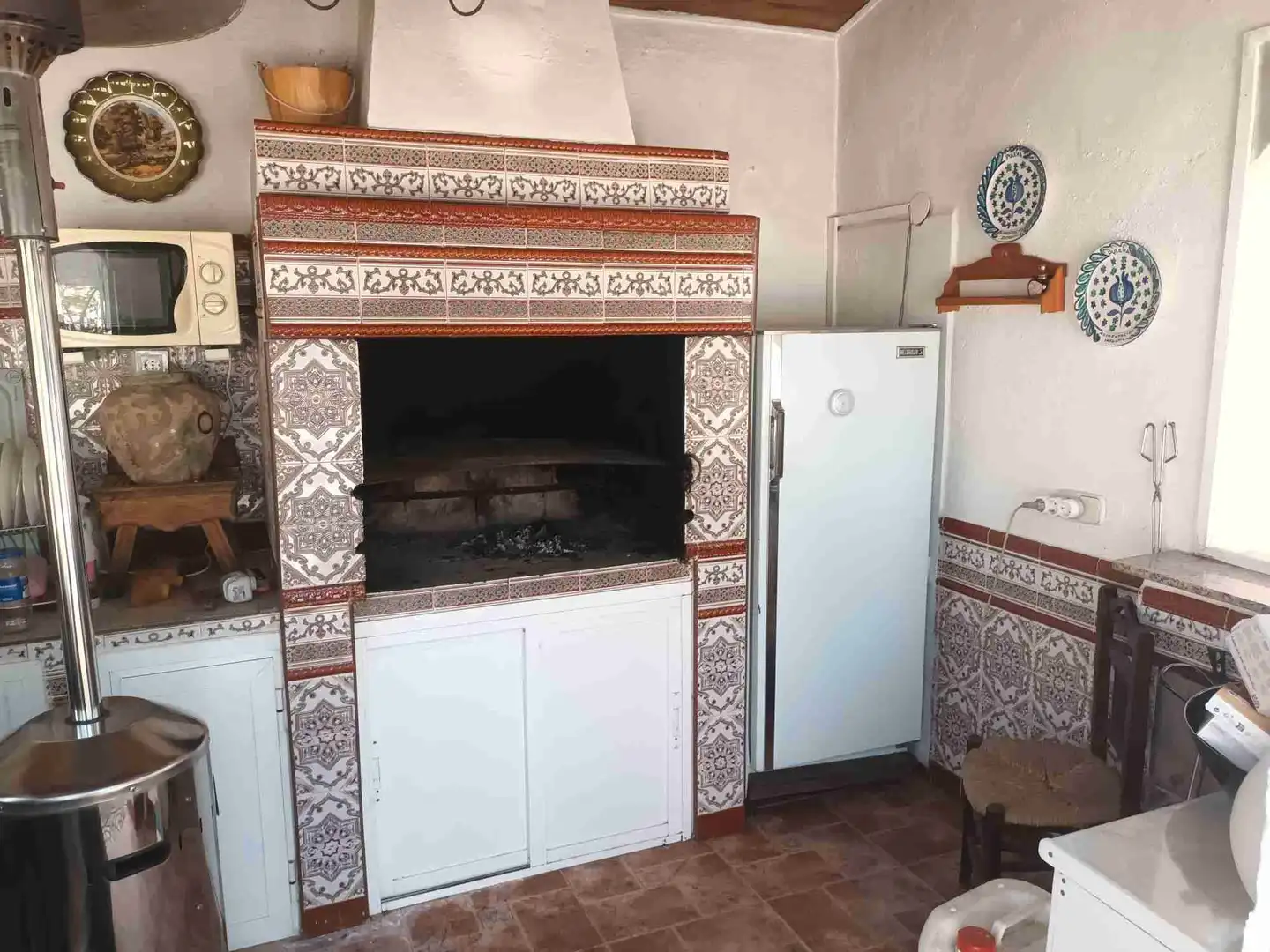Cuina de Casa o xalet en venda en Marugán amb Calefacció, Jardí privat i Terrassa