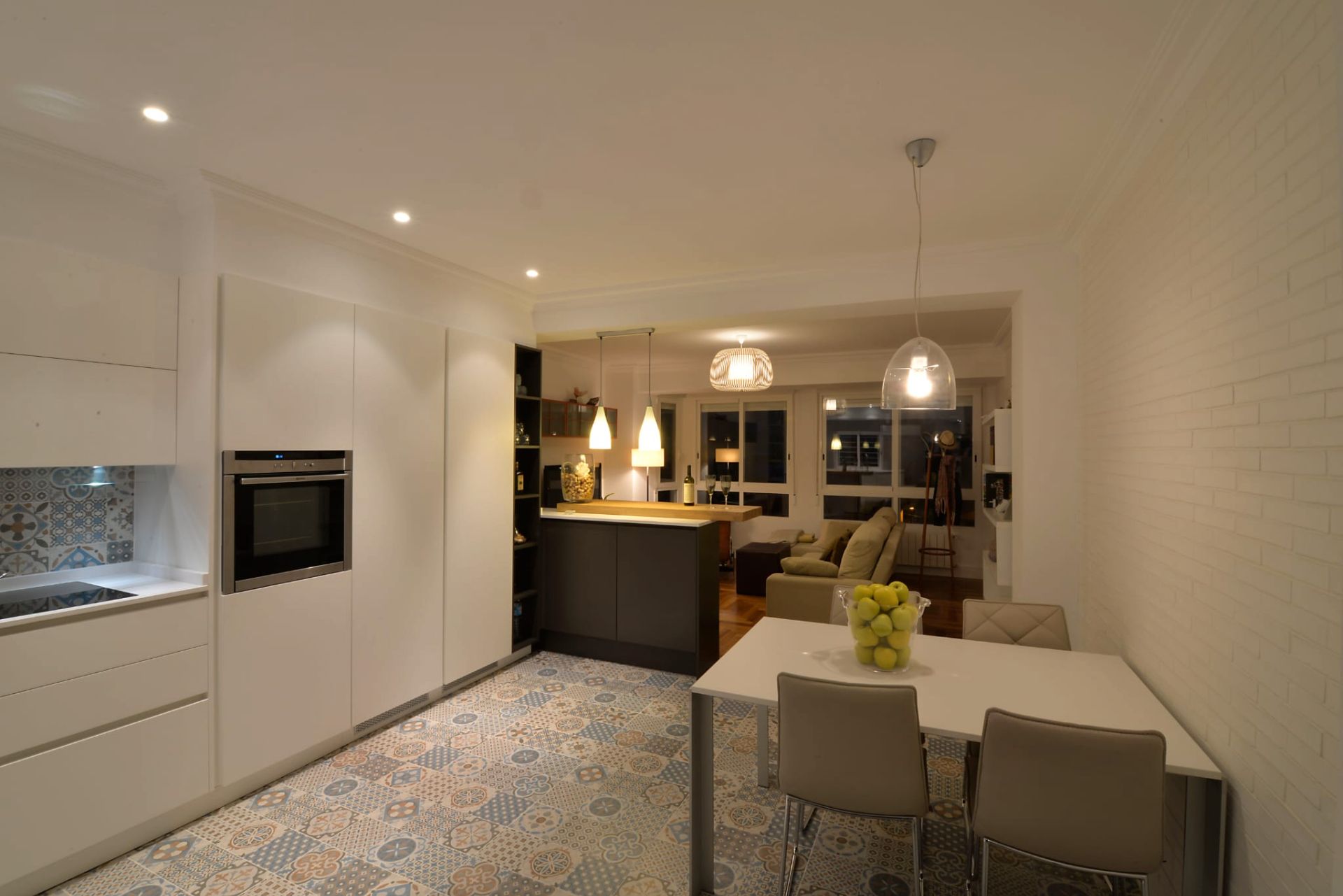 Kitchen of Flat for sale in Vila-real  with Air Conditioner, Storage room and Furnished