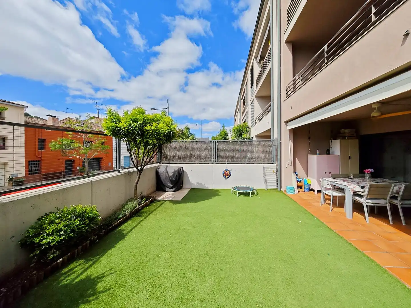 Terraza de Planta baja en venta en Castellolí con Aire acondicionado, Calefacción y Jardín privado