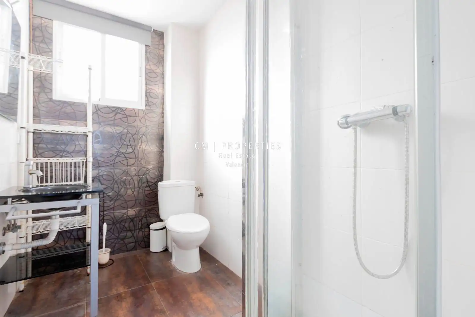 Badezimmer von Haus oder Chalet zur Miete in Valencia mit Klimaanlage, Heizung und Terrasse