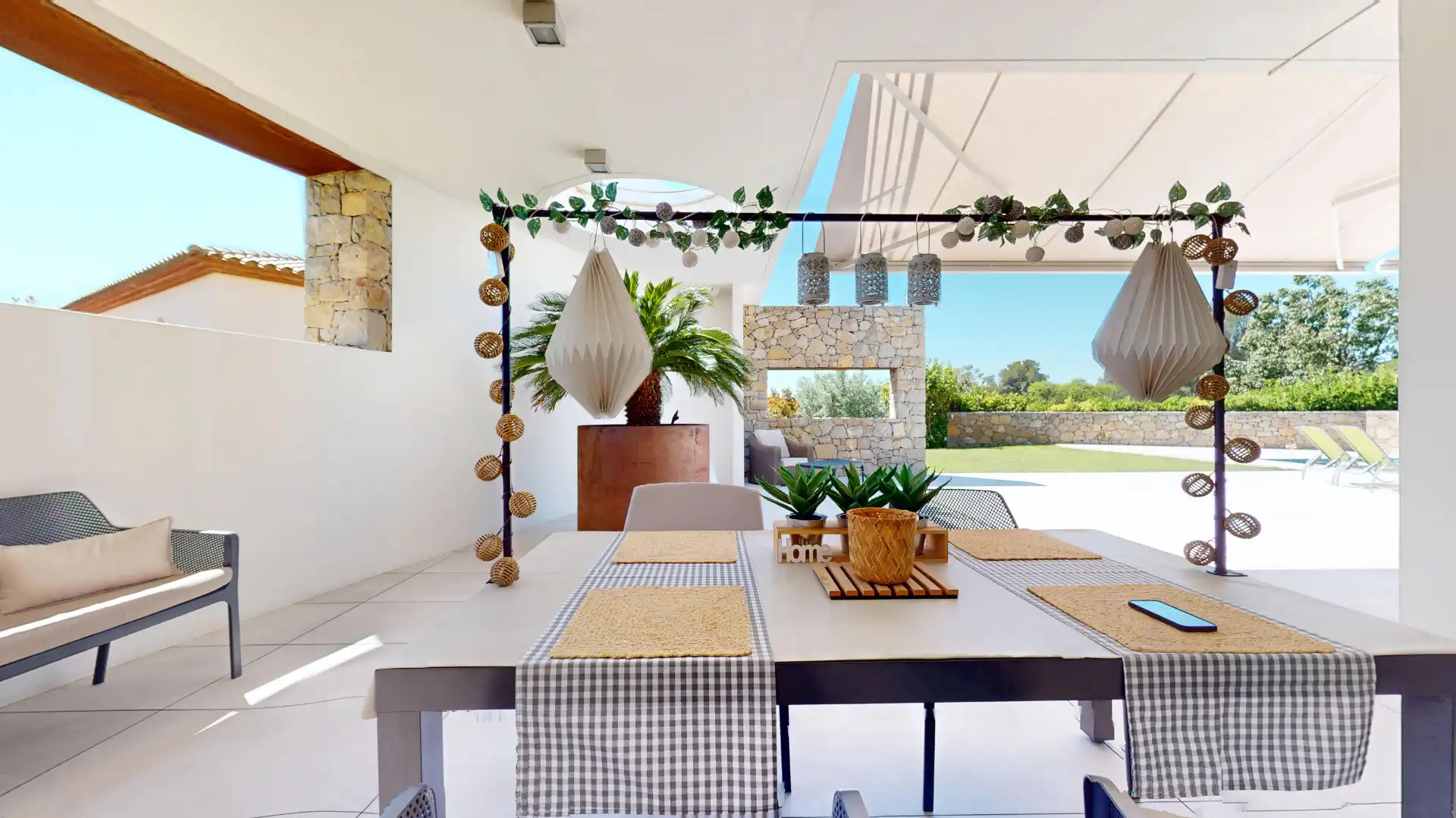 Terraza de Casa o chalet en venta en Mont-roig del Camp con Aire acondicionado, Calefacción y Jardín privado