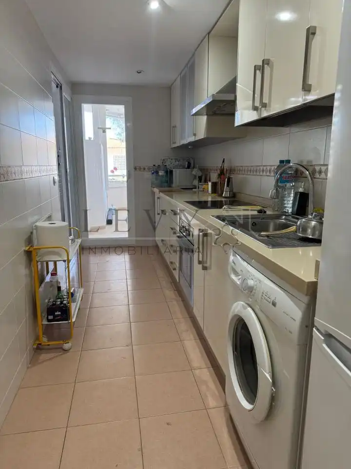 Kitchen of Flat for sale in Marbella  with Air Conditioner, Heating and Terrace