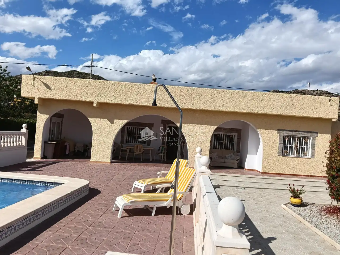 Vista exterior de Casa o chalet en venta en Aspe con Aire acondicionado, Calefacción y Jardín privado
