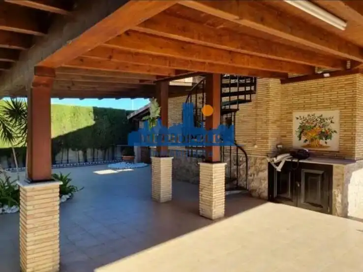 Terraza de Casa o chalet en venta en Burriana / Borriana con Aire acondicionado, Jardín privado y Terraza