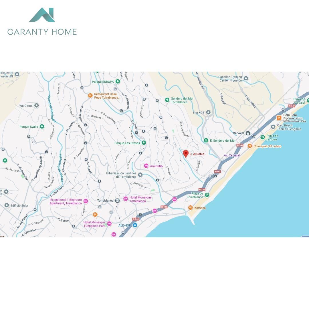 Vista exterior de Pis de lloguer en Fuengirola amb Aire condicionat, Jardí privat i Terrassa