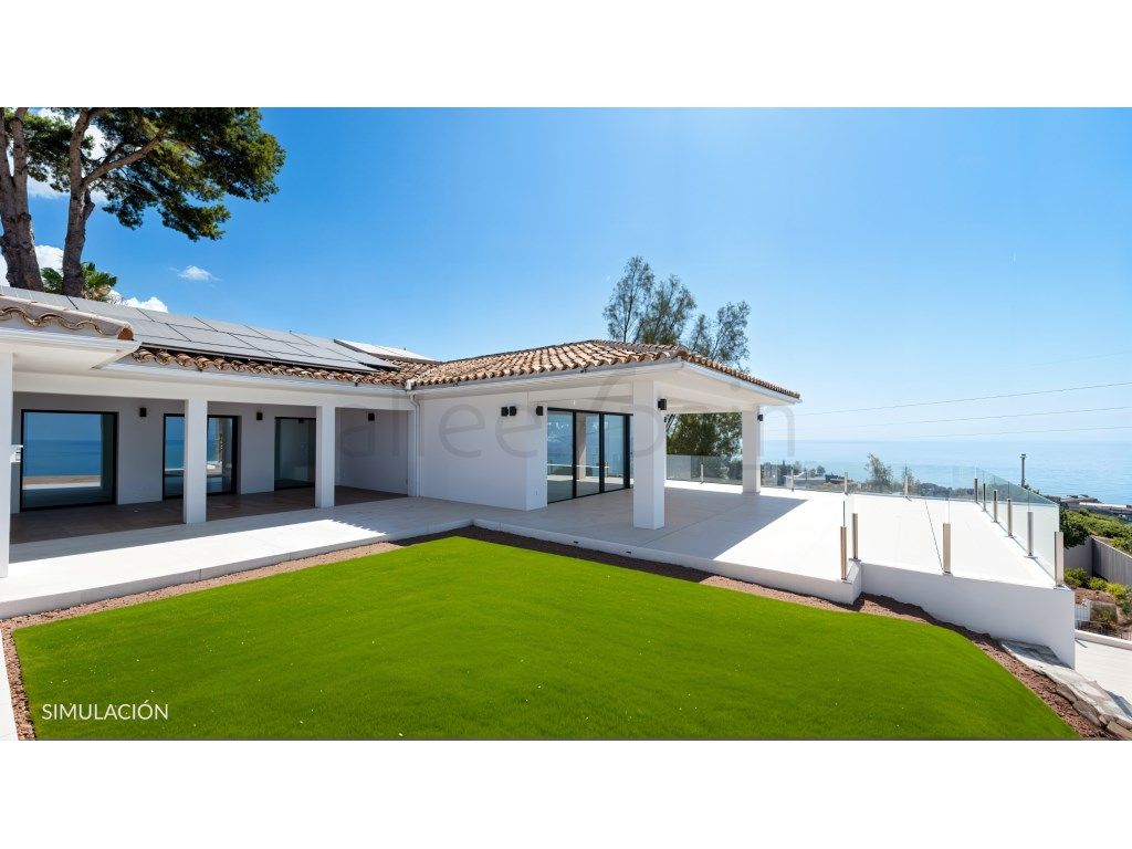 Jardí de Casa o xalet en venda en Benalmádena