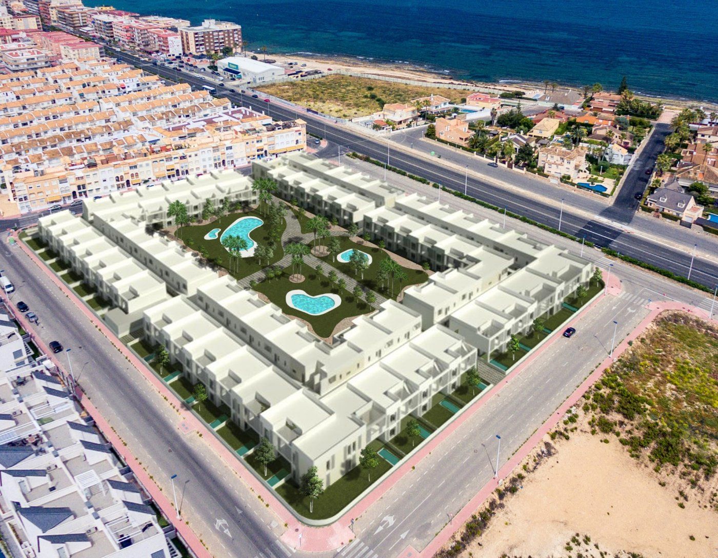 Exterior view of House or chalet for sale in Torrevieja  with Terrace and Community pool