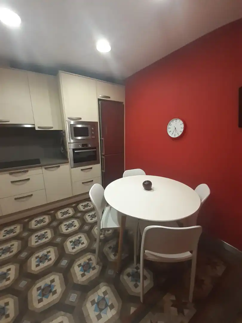 Cuina de Pis en venda en Barcelona amb Calefacció, Jardí privat i Parquet