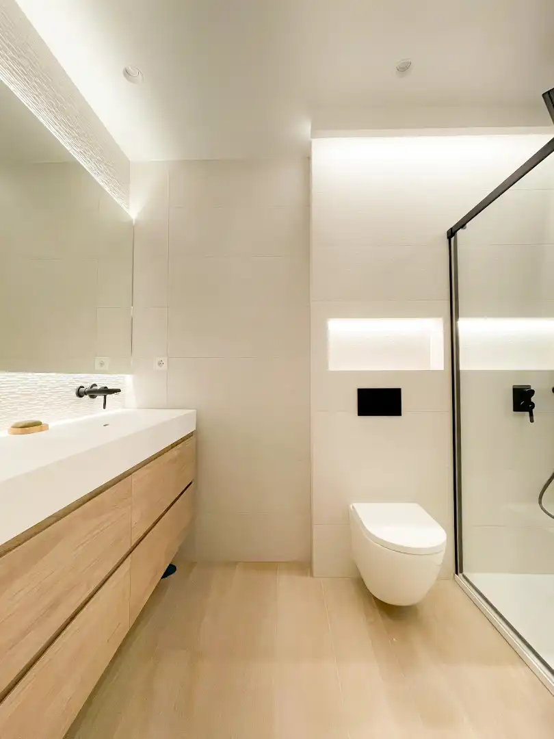 Baño de Casa o chalet en venta en Madrid con Aire acondicionado, Calefacción y Jardín privado