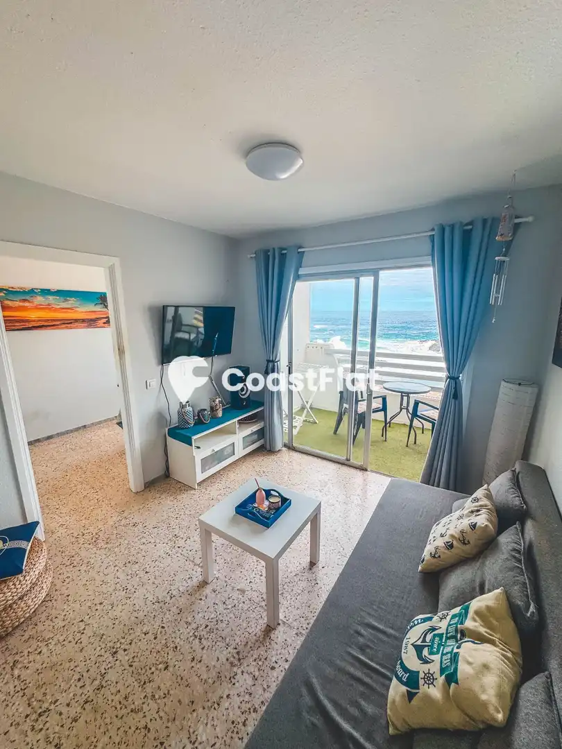 Sala d'estar de Apartament en venda en Tacoronte amb Terrassa i Moblat