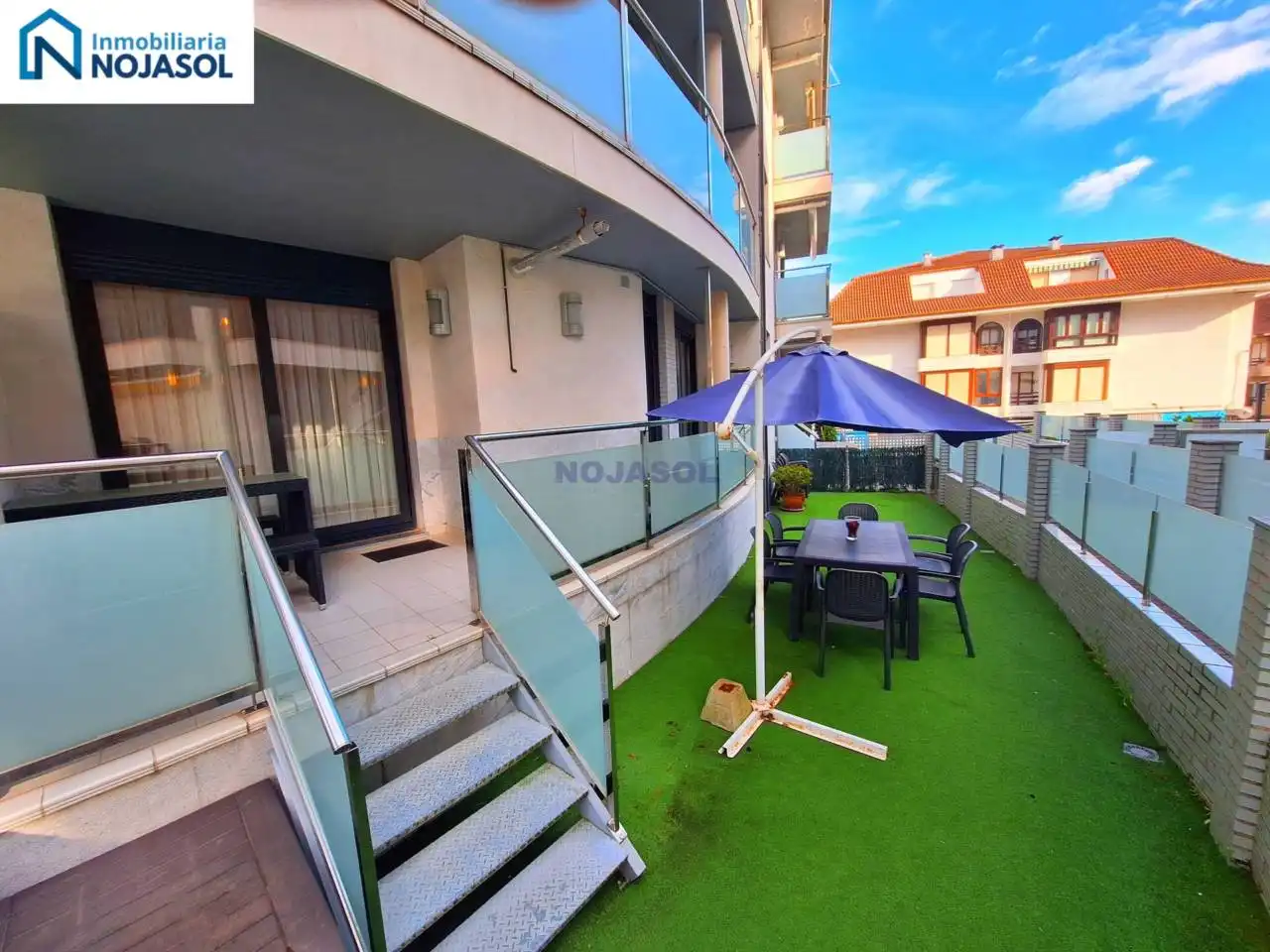 Terrasse von Wohnungen zur Miete in Noja mit Heizung, Privatgarten und Terrasse