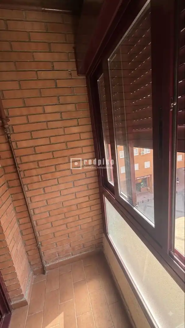 Balcony of Flat for sale in Getafe  with Air Conditioner, Heating and Private garden
