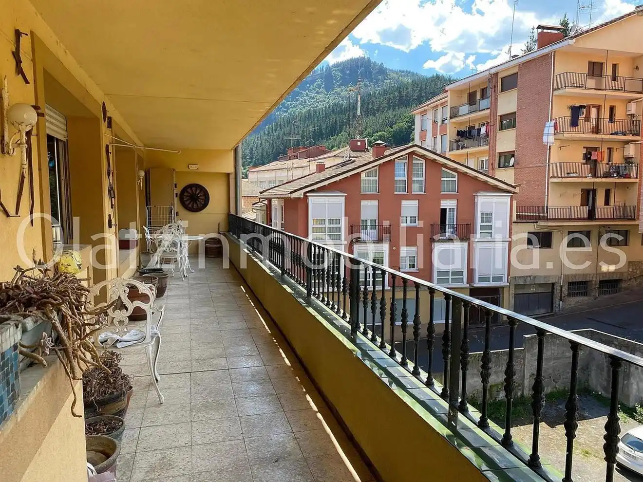 Exterior view of Flat for sale in Balmaseda  with Heating and Terrace