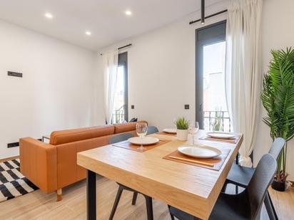 Dining room of Flat for sale in  Barcelona Capital  with Air Conditioner, Heating and Terrace