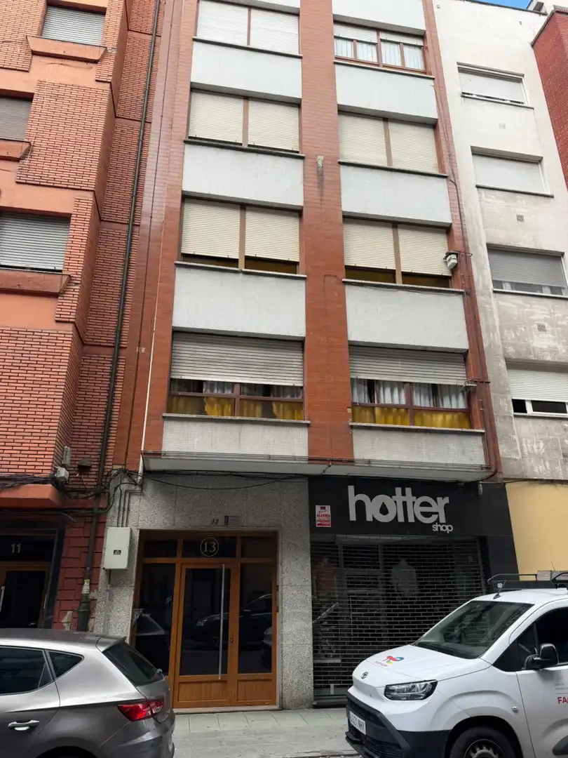Exterior view of Flat for sale in Langreo  with Heating and Storage room