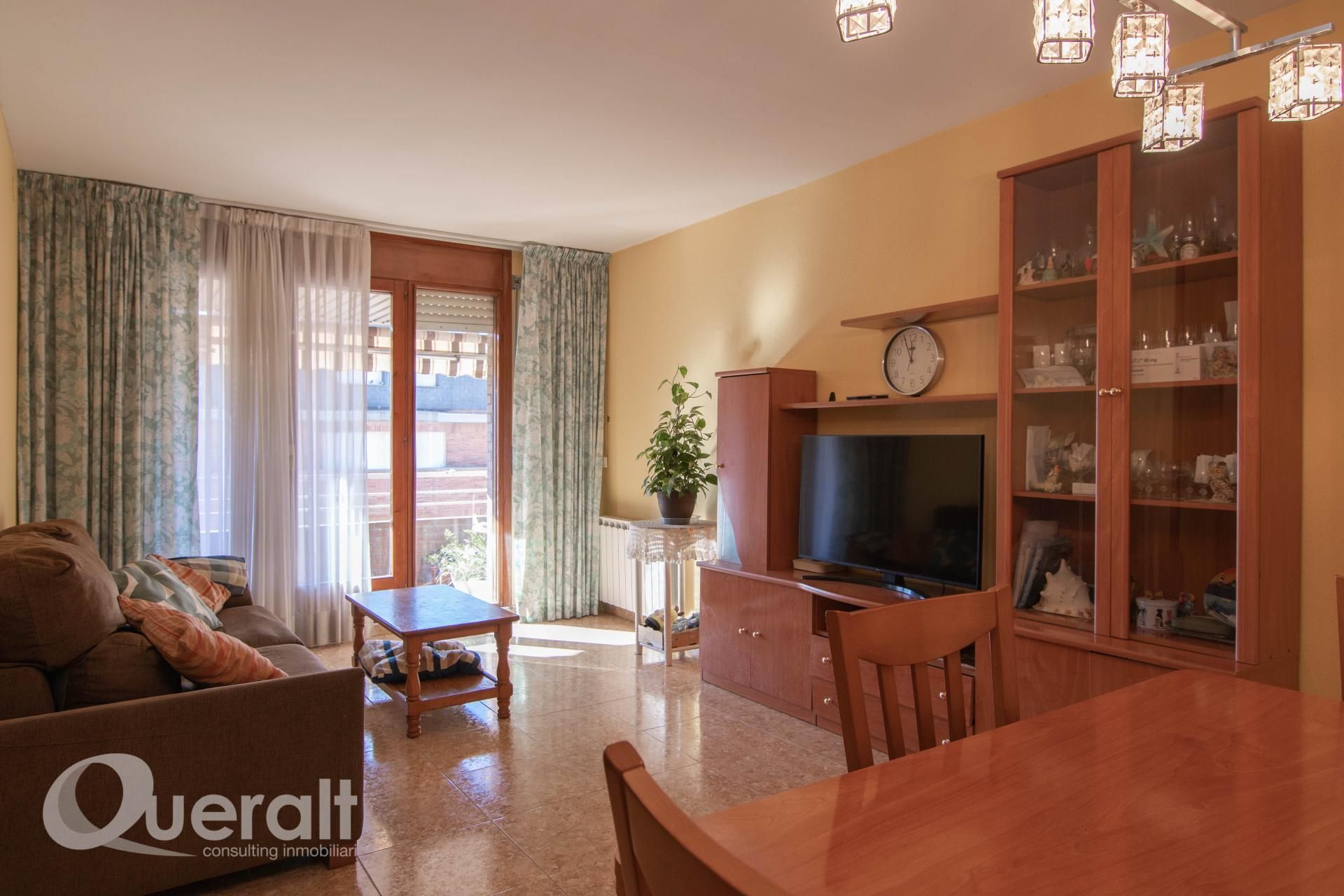 Living room of Flat for sale in  Lleida Capital  with Heating, Storage room and Balcony