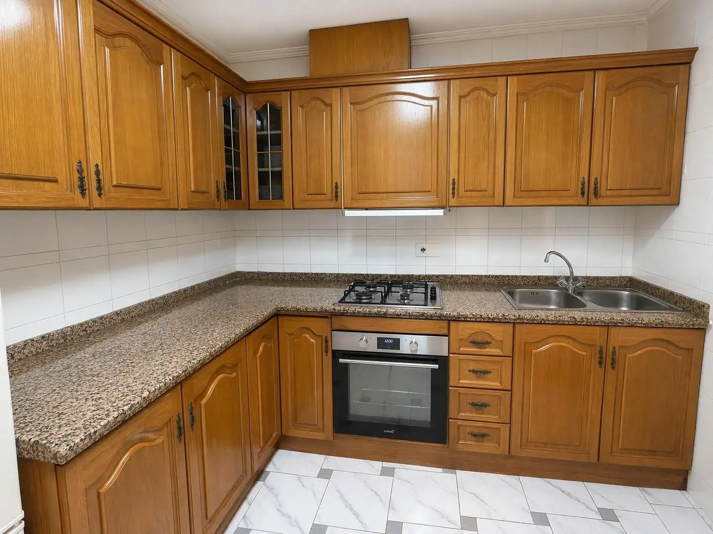 Kitchen of Apartments for sale in Pilar de la Horadada  with Air Conditioner, Furnished and Balcony