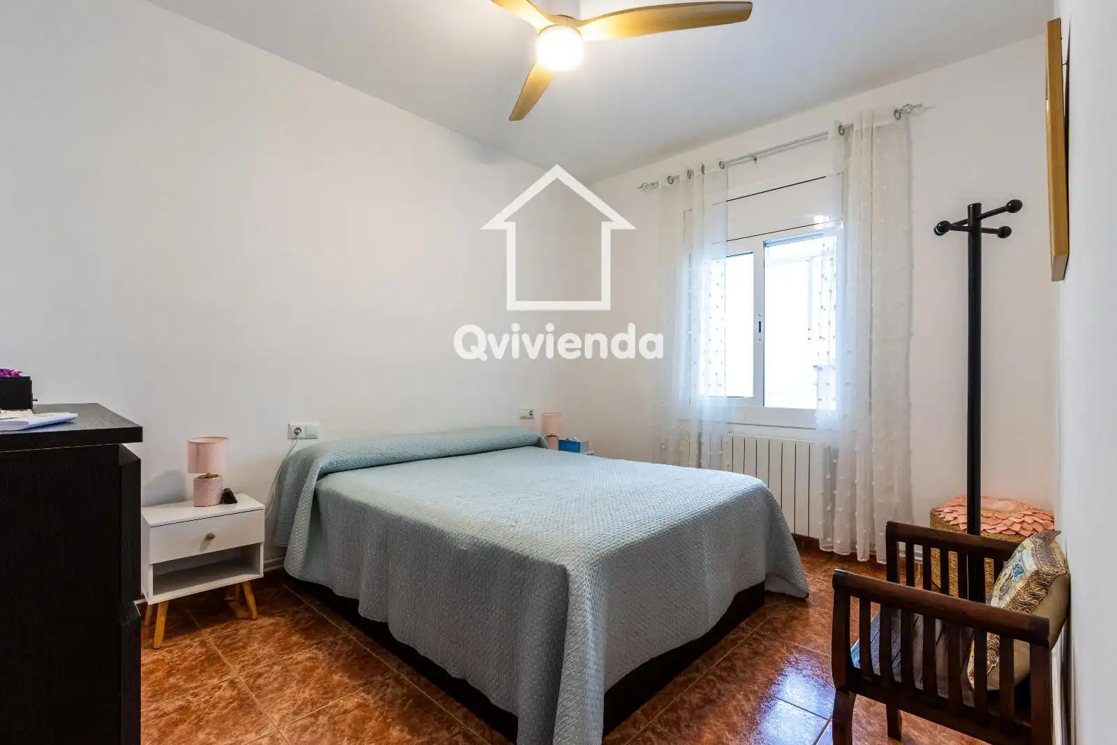 Bedroom of Flat for sale in Sabadell  with Air Conditioner, Heating and Terrace