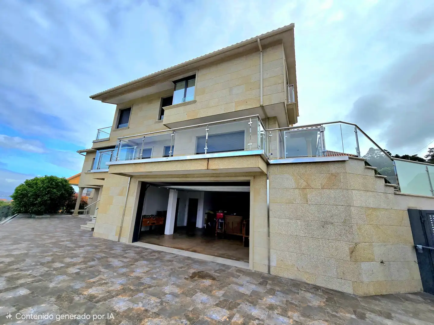 Vista exterior de Casa o xalet en venda en Vigo  amb Calefacció, Jardí privat i Terrassa