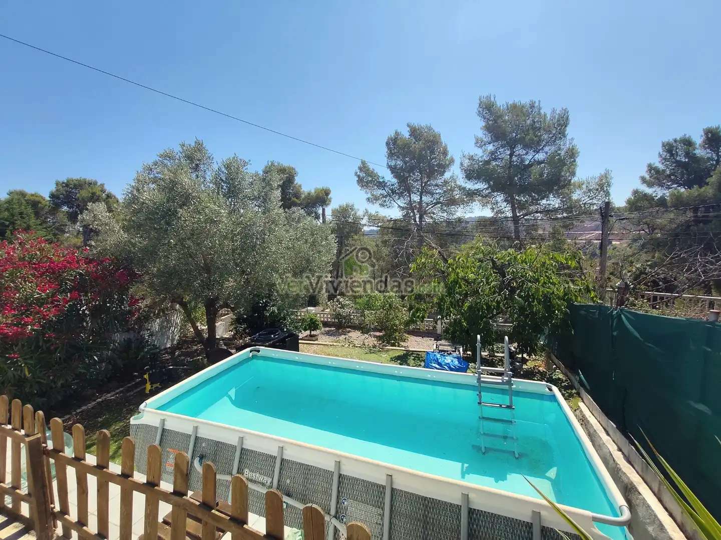 Piscina de Casa o xalet en venda en Vallirana amb Aire condicionat, Calefacció i Jardí privat