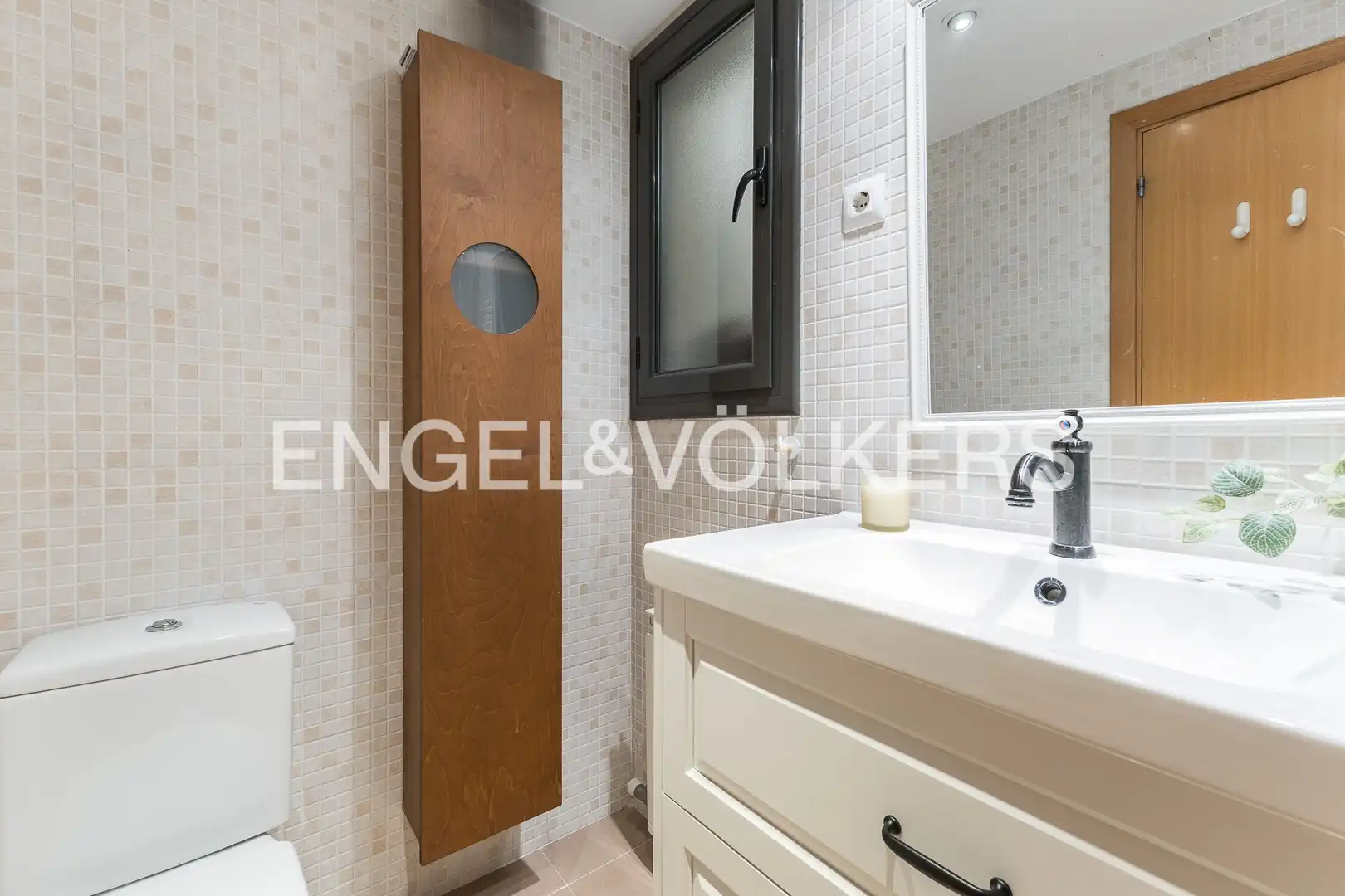 Küche von Wohnung zum Verkauf in Sant Cugat del Vallès mit Klimaanlage, Heizung und Parkett