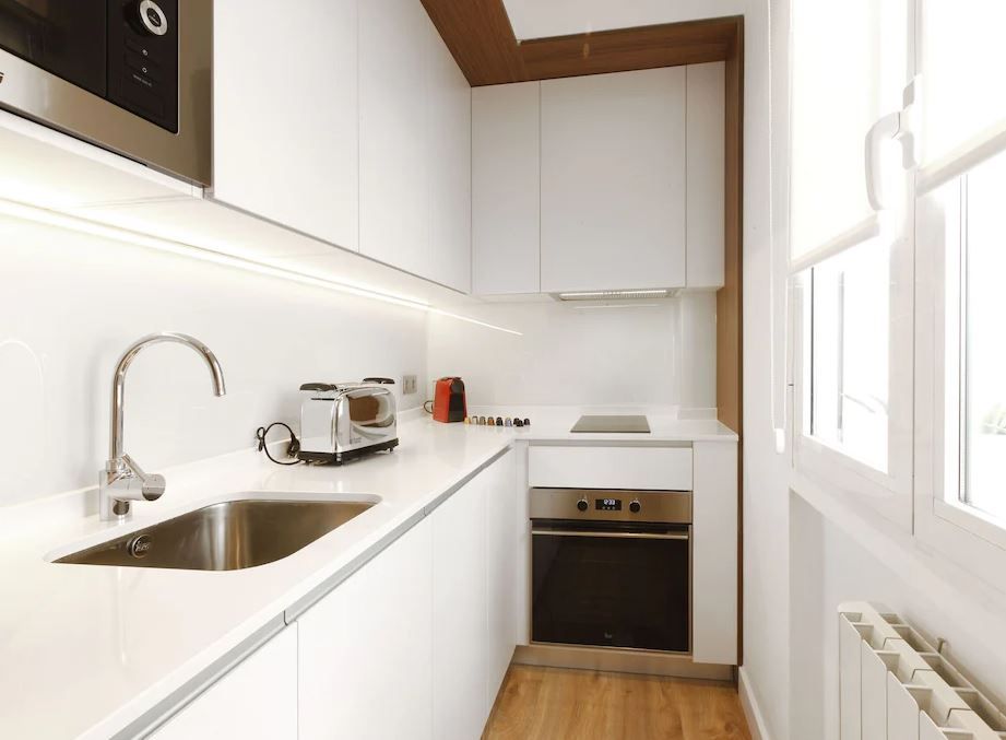 Kitchen of Flat to rent in  Tarragona Capital  with Air Conditioner, Furnished and TV