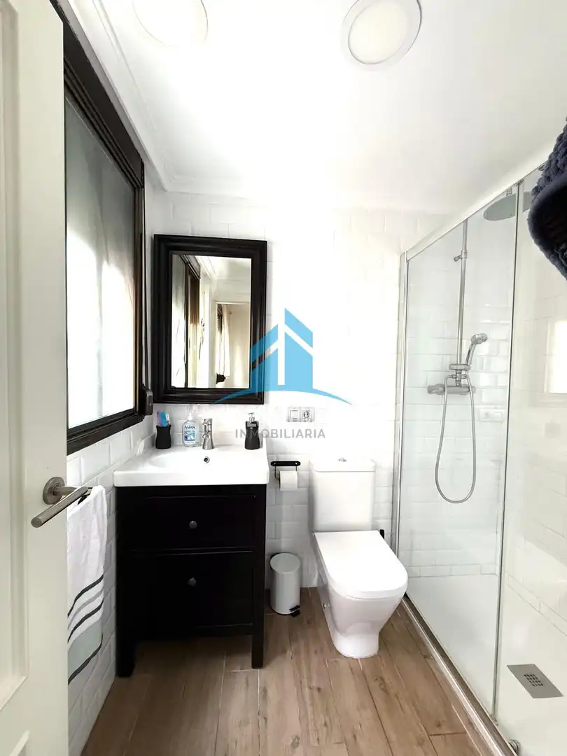 Bathroom of Flat for rent in Cullera  with Air Conditioner and Furnished