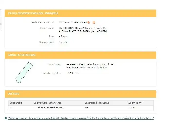 Terreny rústic en venda a Zaratán, imagen 6