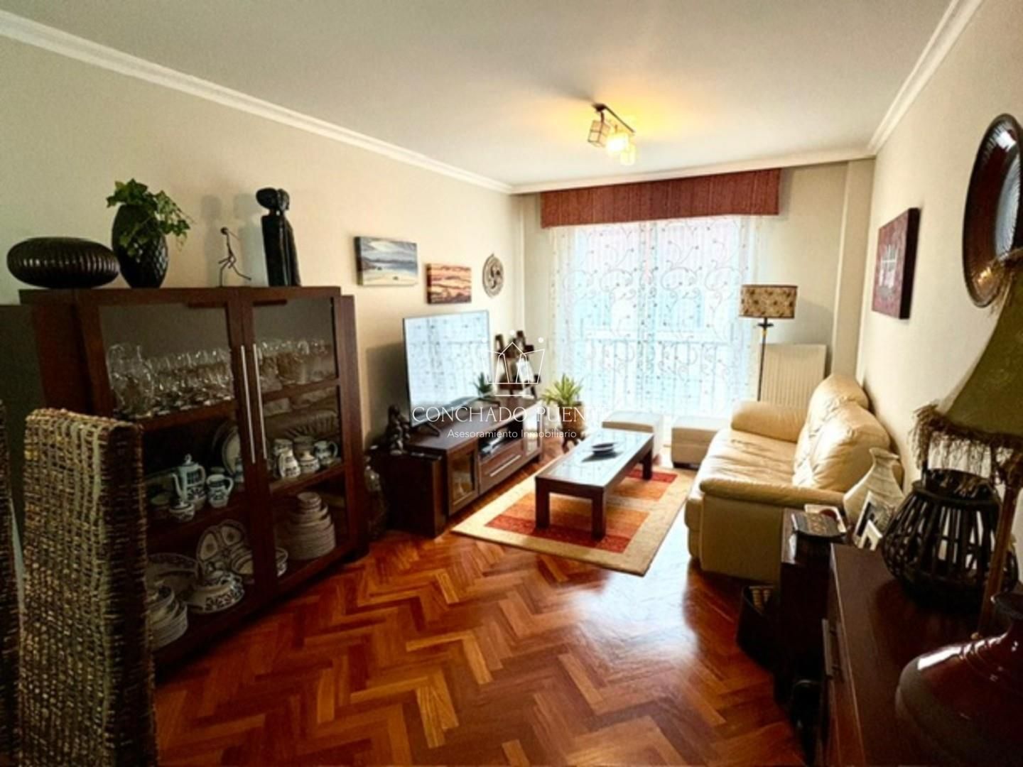 Living room of Flat for sale in Cambre 