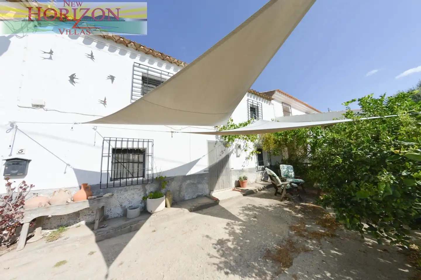 Garden of Houses for sale in Lubrín  with Private garden and Terrace