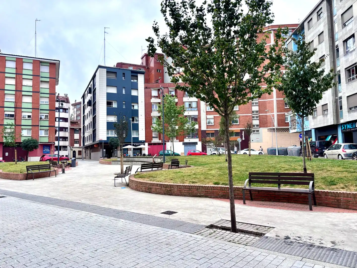 Vista exterior de Piso en venta en Gijón  con Calefacción, Parquet y Terraza