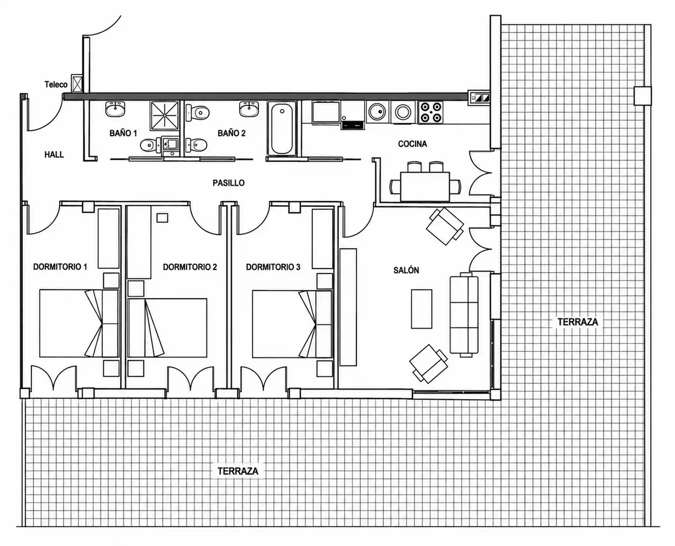 Piso en venta en Errenteria con Calefacción, Terraza y Amueblado