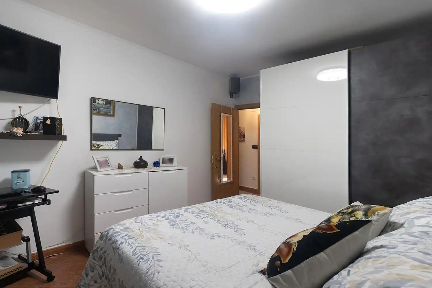 Schlafzimmer von Wohnung zum Verkauf in Alcalá de Henares mit Klimaanlage, Heizung und Terrasse