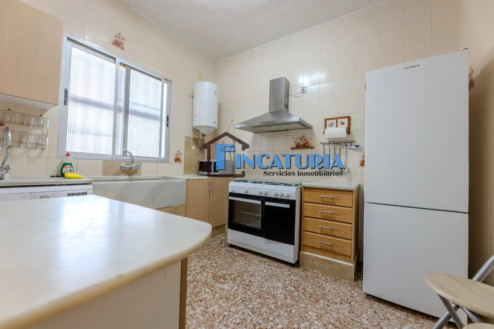 Cocina de Finca rústica en venta en Manises con Jardín privado y Terraza