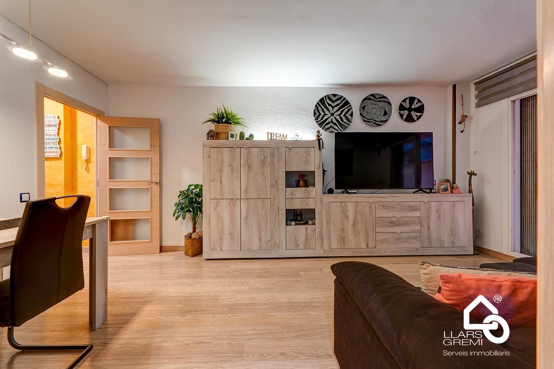 Living room of Flat for sale in  Barcelona Capital  with Air Conditioner and Terrace