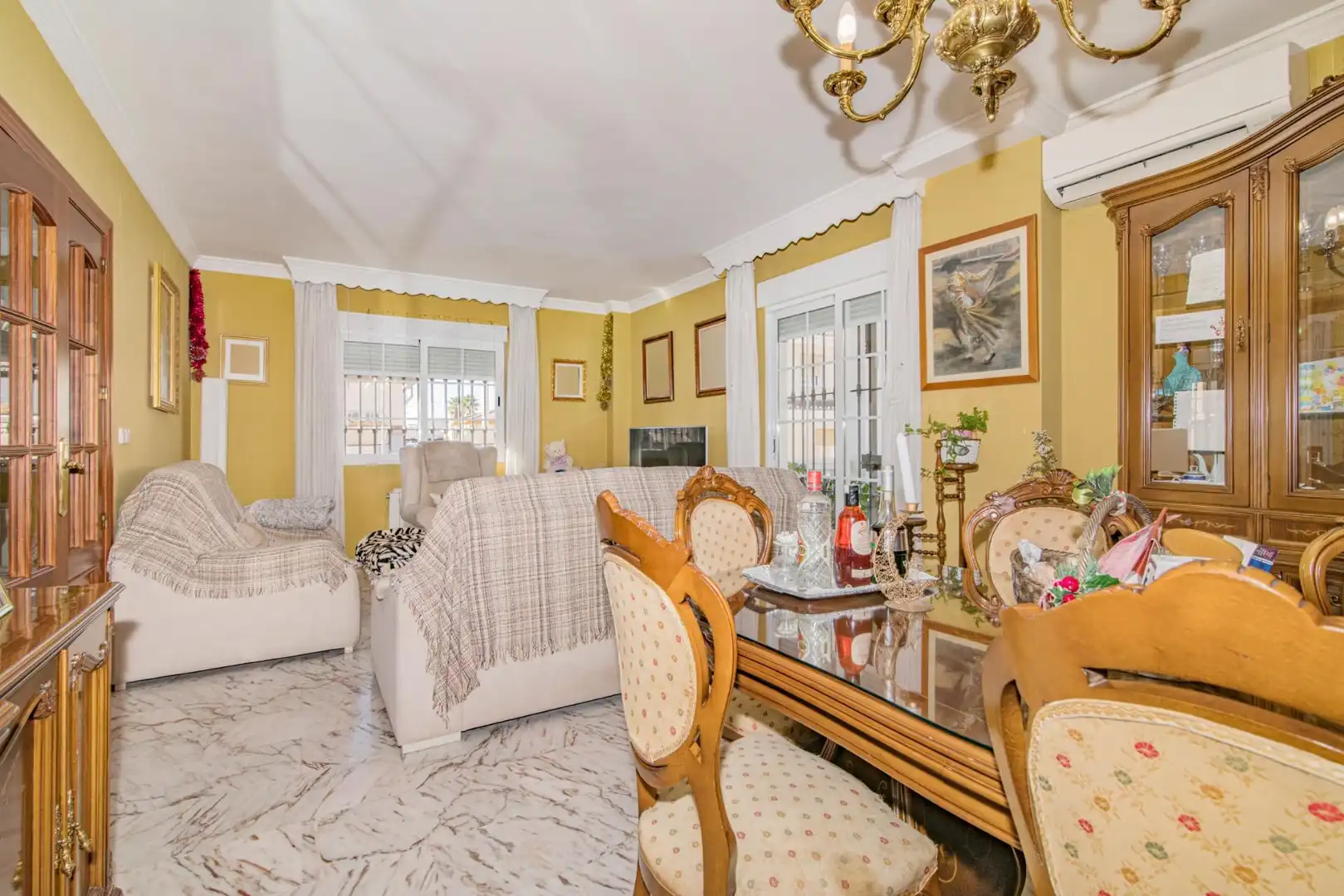 Dining room of Houses for sale in Maracena  with Air Conditioner, Heating and Terrace