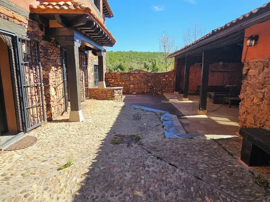 Terrassa de Casa o xalet en venda en Riaza, Segovia