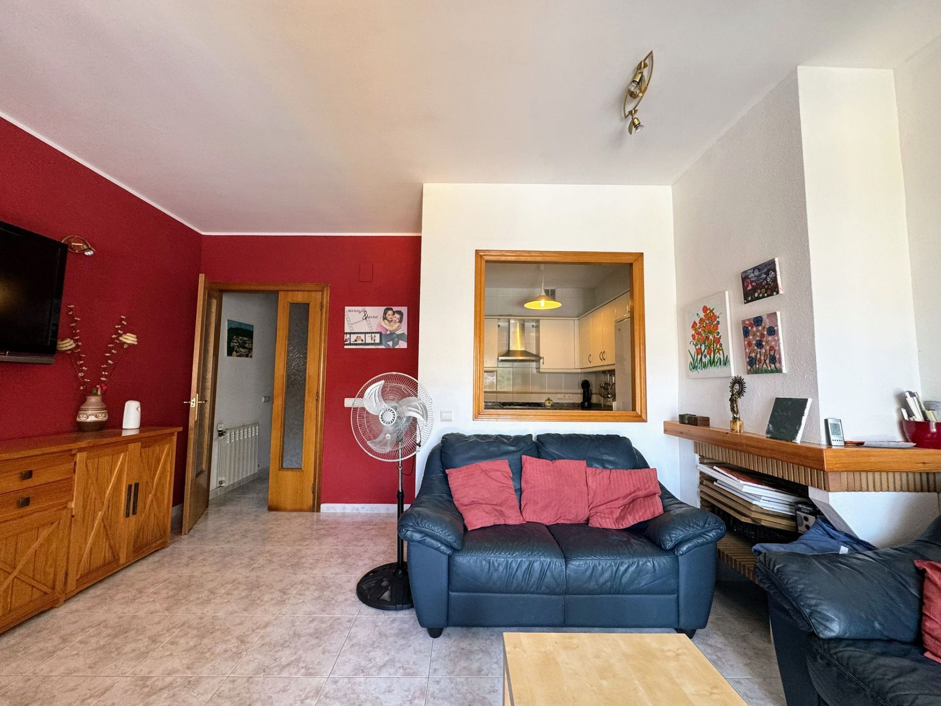 Living room of Single-family semi-detached for sale in Albinyana  with Air Conditioner, Heating and Terrace