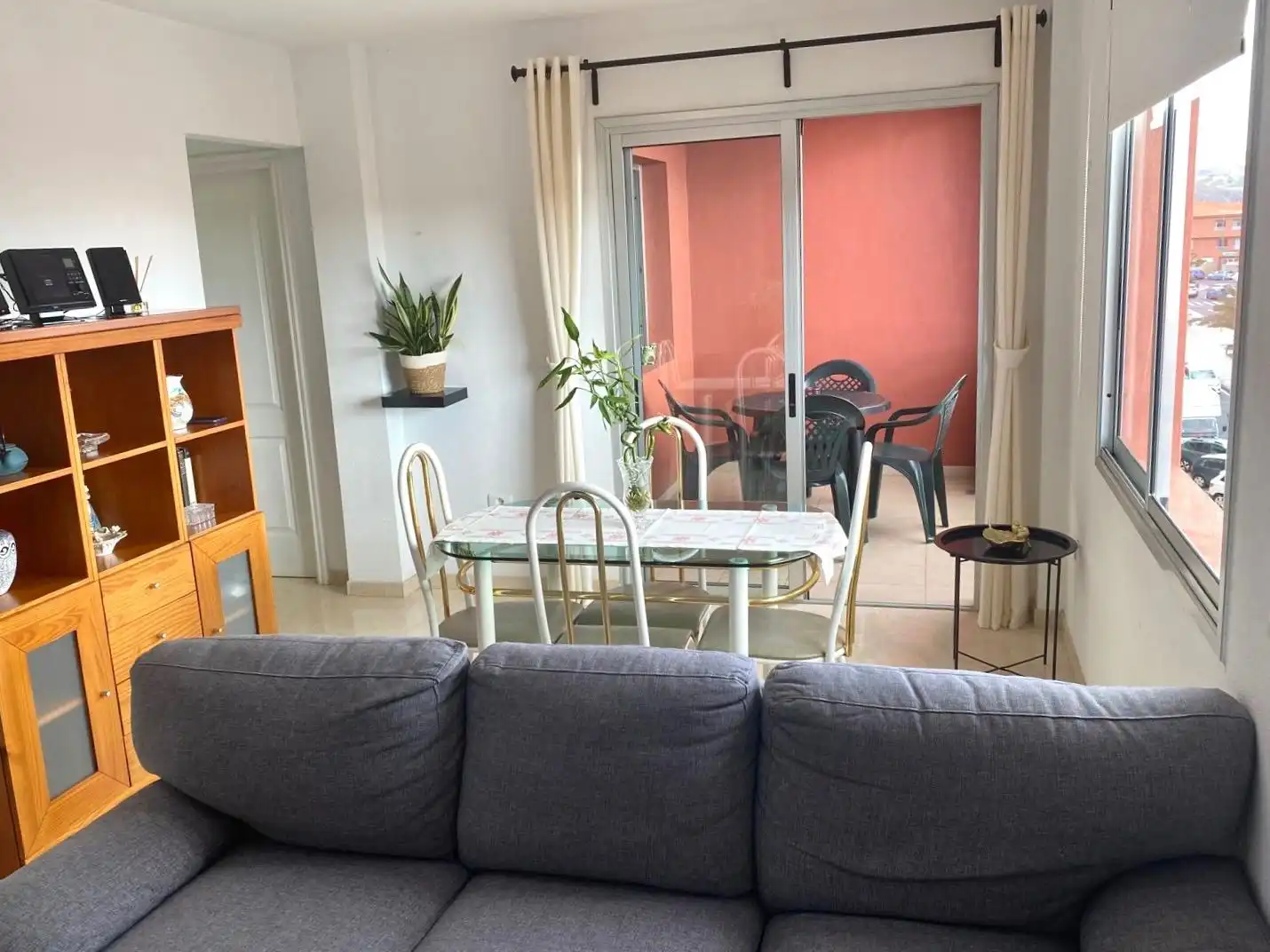 Dining room of Flat for rent in Candelaria  with Furnished and Community pool