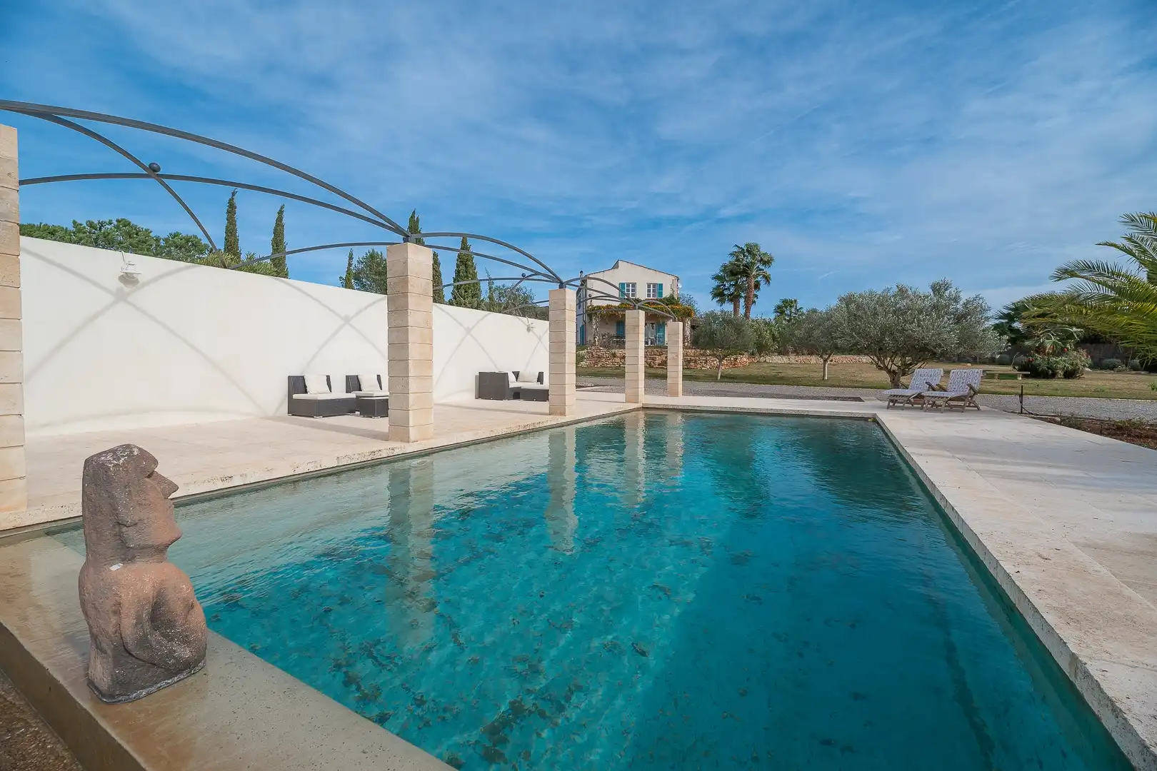 Swimming pool of Country homes for sale in Manacor  with Air Conditioner, Heating and Storage room