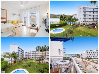 Vista exterior de Apartament en venda en Torrox amb Calefacció, Jardí privat i Parquet