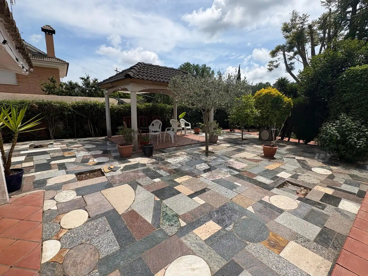Terraza de Casa o chalet en venta en Corbera de Llobregat con Aire acondicionado, Calefacción y Jardín privado