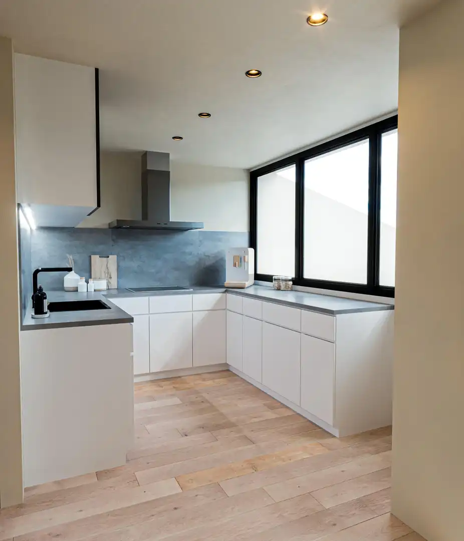 Küche von Wohnung zum Verkauf in Sabadell mit Heizung, Privatgarten und Terrasse