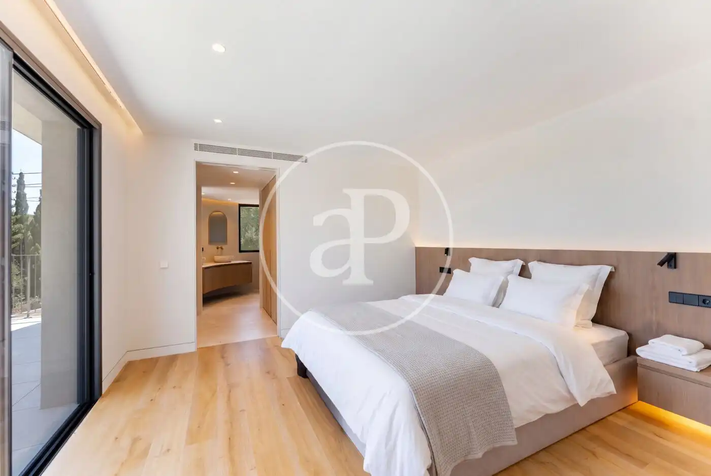 Bedroom of Flat for sale in Calvià  with Air Conditioner, Heating and Private garden
