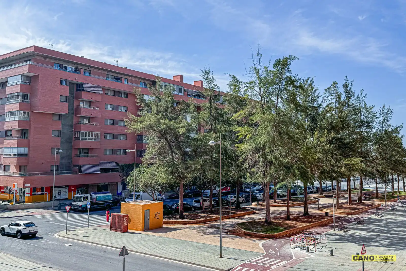 Exterior view of Flat for sale in Almería  with Air Conditioner, Heating and Terrace