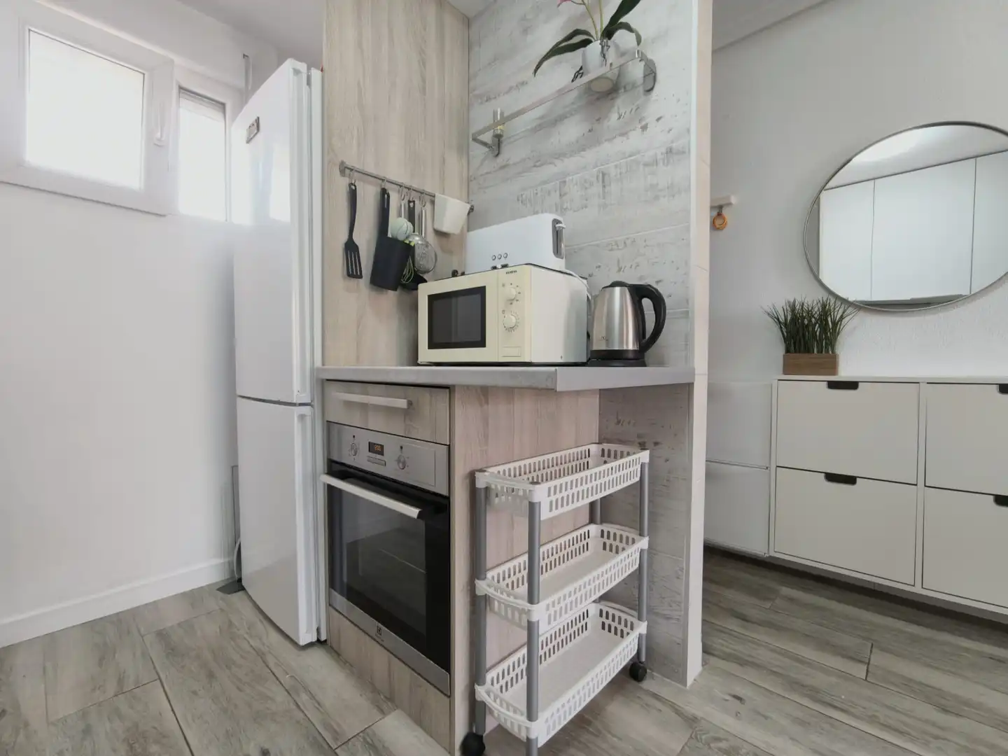 Kitchen of Apartments for sale in Cuenca  with Air Conditioner, Terrace and Furnished