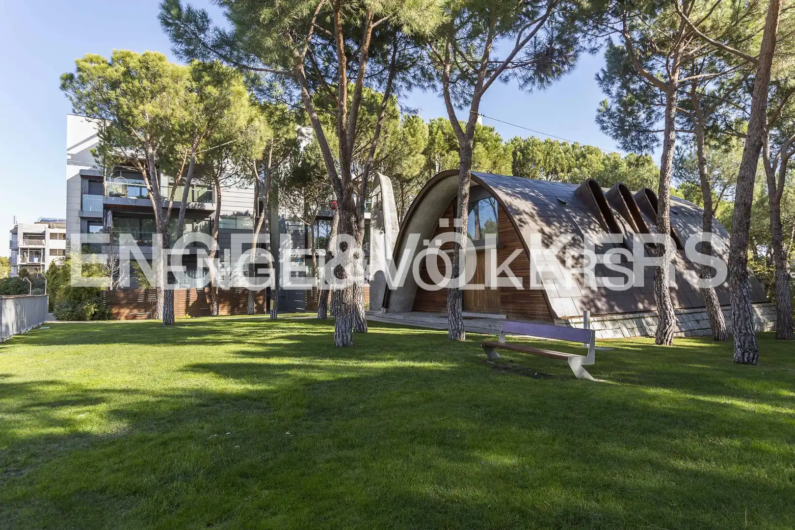 Exterior view of Flat for rent in Majadahonda  with Air Conditioner, Heating and Private garden